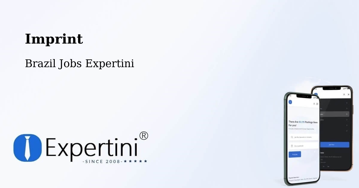 Imprint – Gaspar - Brazil Jobs Expertini